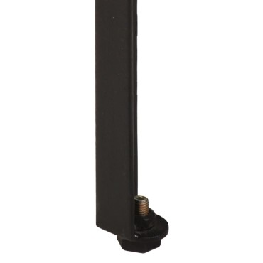 vidaXL Τραπέζι Κονσόλα Καφέ 110x35x76cm από Μασίφ Ξύλο Μάνγκο/Σίδερο 1 τεμ.