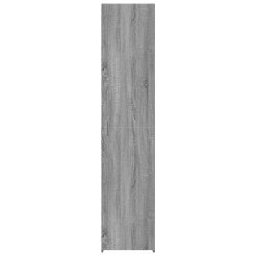 vidaXL Ντουλάπι Γκρι Sonoma 40x42,5x185cm από Επεξεργασμένο Ξύλο 1 τεμ.