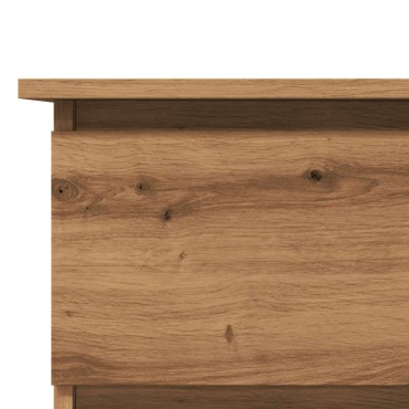vidaXL Γωνιακό γραφείο Artisan Oak 145x100x76cm Κατασκευασμένο ξύλο 1 τεμ.