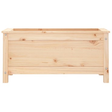 vidaXL Ζαρντινιέρα 82,5 x 40x 39 εκ. από Μασίφ Ξύλο Πεύκου