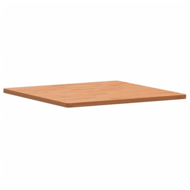 vidaXL Επιφάνεια Τραπεζιού Τετράγωνη 80x80x2,5cm Μασίφ Ξύλο Οξιάς 1 τεμ.