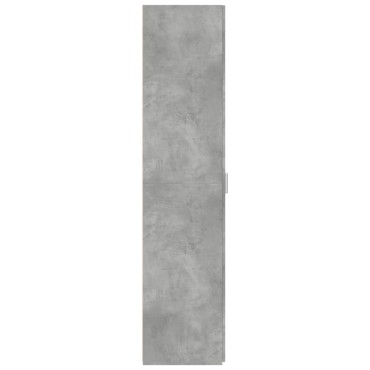 vidaXL Ντουλάπι Γκρι Σκυροδέματος 40x42,5x185cm Επεξεργασμένο Ξύλο 1 τεμ.