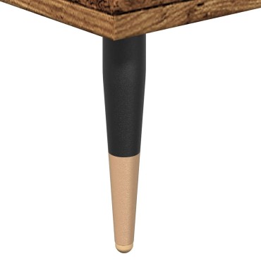 vidaXL Ντουλάπι Μπάνιου Παλαιό Ξύλο 80x33x60cm από Επεξεργασμένο Ξύλο