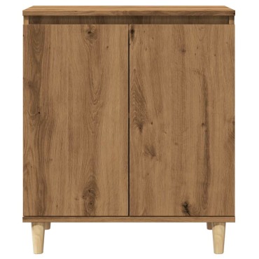 vidaXL Μπουφές Τεχνίτης Δρυς 60x35x70cm από Επεξεργασμένο Ξύλο 1 τεμ.