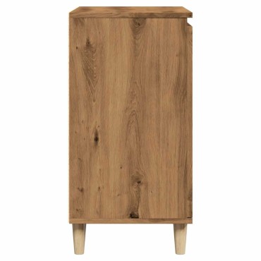 vidaXL Μπουφές Τεχνίτης Δρυς 60x35x70cm από Επεξεργασμένο Ξύλο 1 τεμ.