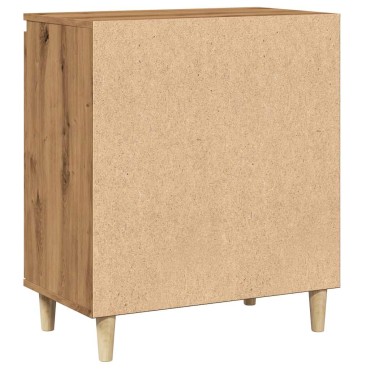 vidaXL Μπουφές Τεχνίτης Δρυς 60x35x70cm από Επεξεργασμένο Ξύλο 1 τεμ.