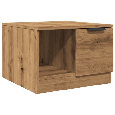 vidaXL Τραπεζάκι Σαλονιού τεχνίτης Δρυς 50x50x36cm Επεξεργασμένο Ξύλο 1 τεμ.