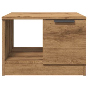 vidaXL Τραπεζάκι Σαλονιού τεχνίτης Δρυς 50x50x36cm Επεξεργασμένο Ξύλο 1 τεμ.