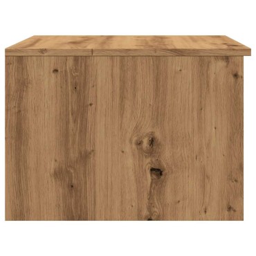 vidaXL Τραπεζάκι Σαλονιού τεχνίτης Δρυς 50x50x36cm Επεξεργασμένο Ξύλο 1 τεμ.