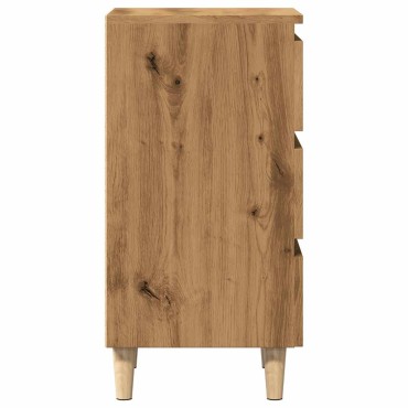 vidaXL Κομοδίνο 40x35x69cm από Επεξεργασμένο Ξύλο 1 τεμ.