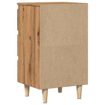 vidaXL Κομοδίνο 40x35x69cm από Επεξεργασμένο Ξύλο 1 τεμ.