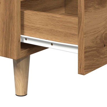 vidaXL Κομοδίνο 40x35x69cm από Επεξεργασμένο Ξύλο 1 τεμ.
