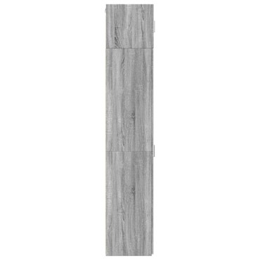 vidaXL Ντουλάπι Αποθήκευσης Στενό Δρυς 40x42,5x225cm Επεξεργ. Ξύλο 1 τεμ.