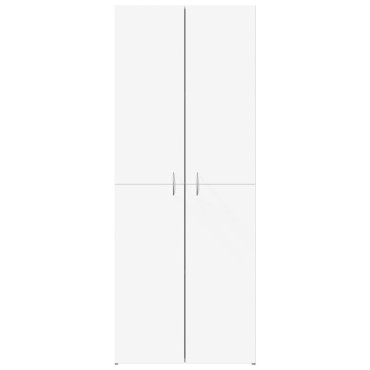 vidaXL Αρχειοθήκη Λευκή 60x32x153cm από Επεξεργασμένο Ξύλο 1 τεμ.