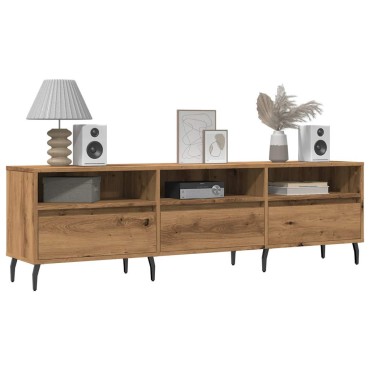 vidaXL Έπιπλο Τηλεόρασης τεχνίτης Δρυς 150x30x44,5cm