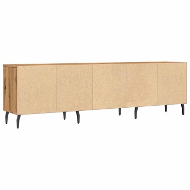 vidaXL Έπιπλο Τηλεόρασης τεχνίτης Δρυς 150x30x44,5cm