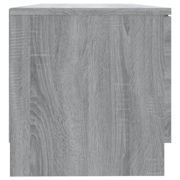 vidaXL Έπιπλα Τηλεόρασης 2 τεμ. Γκρι Sonoma 80x35x36,5cm Επεξ. Ξύλο