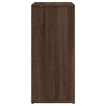 vidaXL Βοηθητικό Ντουλάπι Καφέ Δρυς 60x31x70cm από Επεξεργασμένο Ξύλο 1 τεμ.