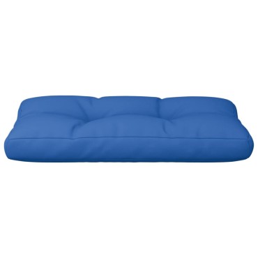 vidaXL Μαξιλάρι Παλέτας Μπλε Ρουά 70x40x12cm Υφασμάτινο