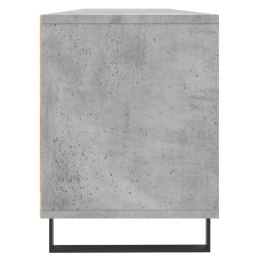 vidaXL Έπιπλο Τηλεόρασης Γκρι Σκυρ. 150x30x44,5cm Επεξ. Ξύλο