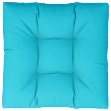 vidaXL Μαξιλάρι Παλέτας Τιρκουάζ 70x70x12cm Υφασμάτινο
