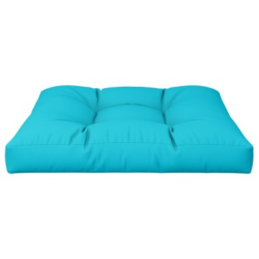 vidaXL Μαξιλάρι Παλέτας Τιρκουάζ 70x70x12cm Υφασμάτινο