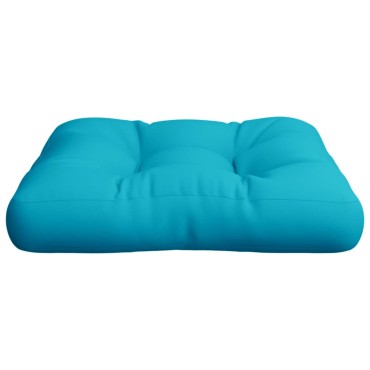 vidaXL Μαξιλάρι Παλέτας Τιρκουάζ 50x50x12cm Υφασμάτινο
