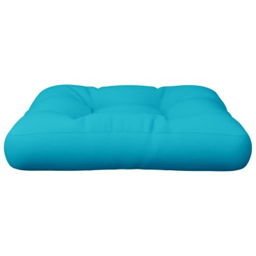 vidaXL Μαξιλάρι Παλέτας Τιρκουάζ 50x50x12cm Υφασμάτινο