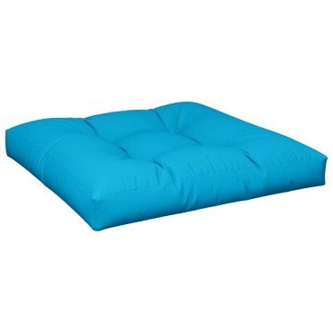 vidaXL Μαξιλάρι Παλέτας Μπλε 70x70x12cm Υφασμάτινο