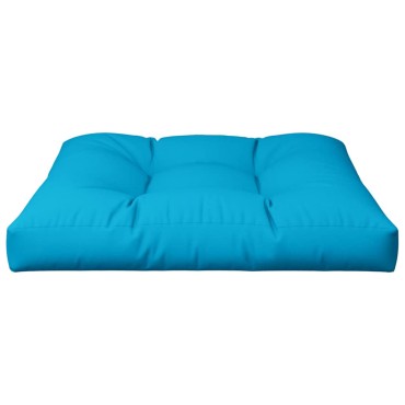 vidaXL Μαξιλάρι Παλέτας Μπλε 70x70x12cm Υφασμάτινο