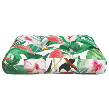vidaXL Μαξιλάρι Παλέτας Πολύχρωμο 60x60x12cm Υφασμάτινο