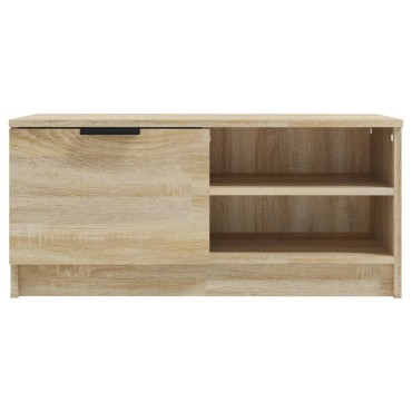 vidaXL Έπιπλα Τηλεόρασης 2 τεμ. Sonoma Δρυς 80x35x36,5cm Επεξ. Ξύλο