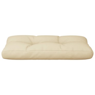 vidaXL Μαξιλάρι Παλέτας Μπεζ 70x40x12cm Υφασμάτινο
