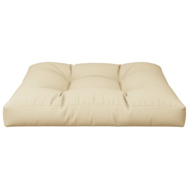 vidaXL Μαξιλάρι Καναπέ Παλέτας Μπεζ 70x70x12cm