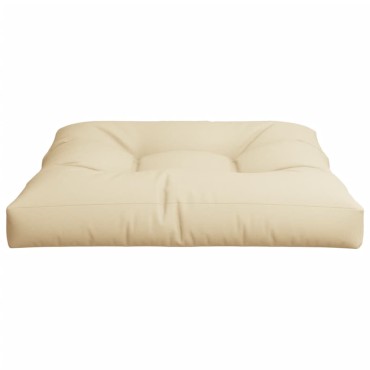 vidaXL Μαξιλάρι Καναπέ Παλέτας Μπεζ 70x70x12cm