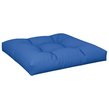 vidaXL Μαξιλάρι Καναπέ Παλέτας Μπλε Ρουά 70x70x12cm