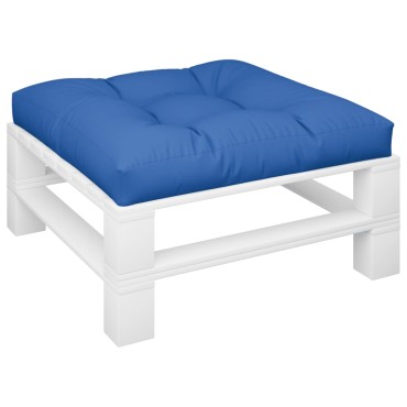 vidaXL Μαξιλάρι Καναπέ Παλέτας Μπλε Ρουά 70x70x12cm
