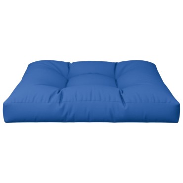 vidaXL Μαξιλάρι Καναπέ Παλέτας Μπλε Ρουά 70x70x12cm