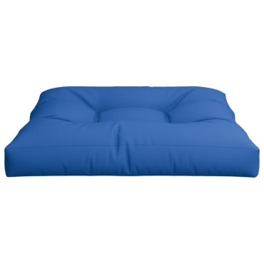 vidaXL Μαξιλάρι Καναπέ Παλέτας Μπλε Ρουά 70x70x12cm