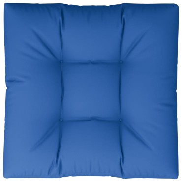 vidaXL Μαξιλάρι Καναπέ Παλέτας Μπλε Ρουά 70x70x12cm