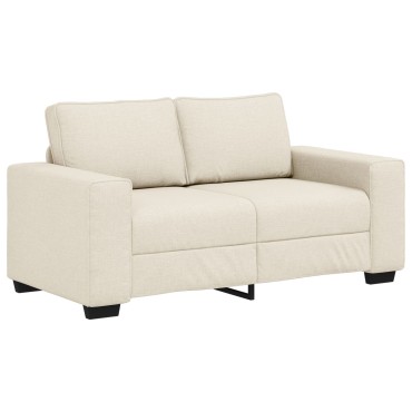 vidaXL Καναπές 2 Θέσεων Λινό 160x77x82cm  Διθέσιος