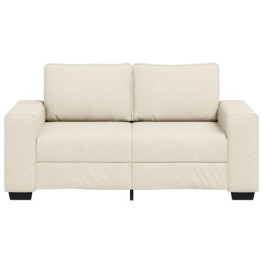 vidaXL Καναπές 2 Θέσεων Λινό 160x77x82cm  Διθέσιος