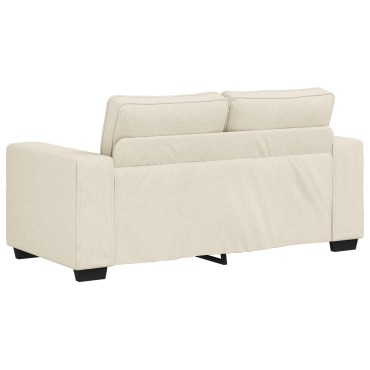 vidaXL Καναπές 2 Θέσεων Λινό 160x77x82cm  Διθέσιος