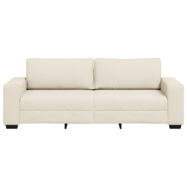 vidaXL Καναπές 3 Θέσεων από Λινό 221x77x82cm