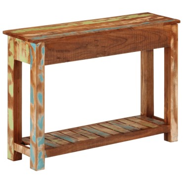 vidaXL Τραπέζι Κονσόλα 110x30x76cm από Μασίφ Ανακυκλωμένο Ξύλο 1 τεμ.