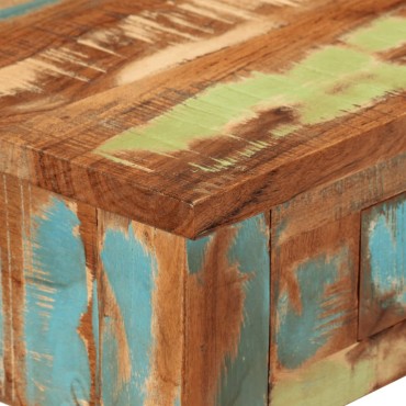vidaXL Τραπέζι Κονσόλα 110x30x76cm από Μασίφ Ανακυκλωμένο Ξύλο 1 τεμ.