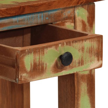 vidaXL Τραπέζι Κονσόλα 110x30x76cm από Μασίφ Ανακυκλωμένο Ξύλο 1 τεμ.