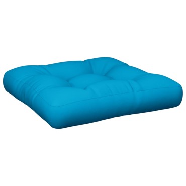 vidaXL Μαξιλάρι Παλέτας Μπλε 50x50x12cm Υφασμάτινο