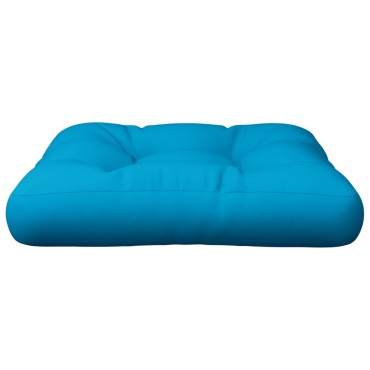 vidaXL Μαξιλάρι Παλέτας Μπλε 50x50x12cm Υφασμάτινο