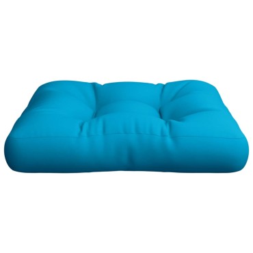 vidaXL Μαξιλάρι Παλέτας Μπλε 50x50x12cm Υφασμάτινο